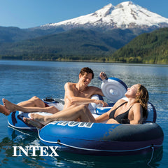 Intex River Run 2 five air chambers provide buoyancy and stability.