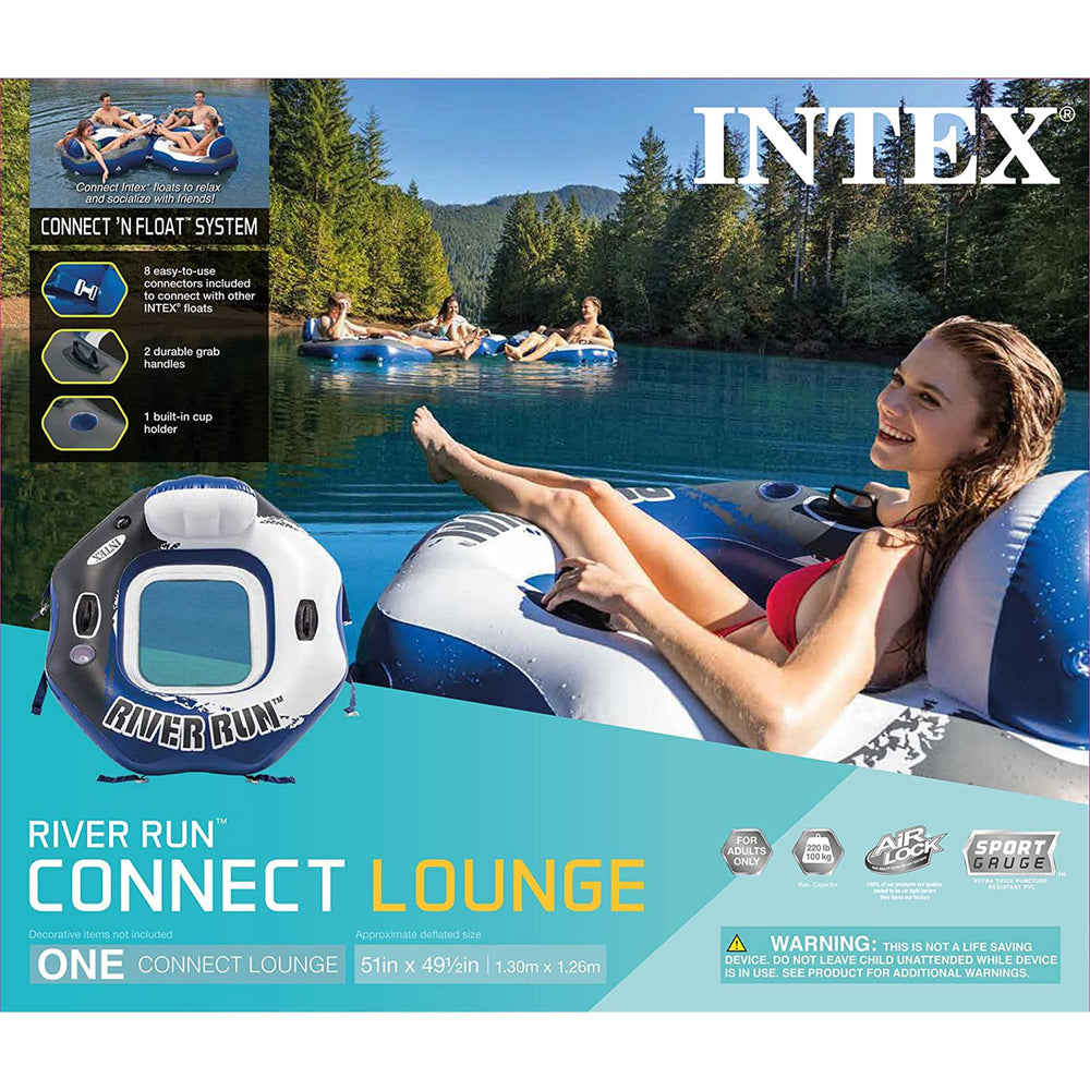 Intex River Run Connect four-pack is designed for shared lake fun