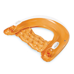 Intex Sit 'N Float uses two air chambers for safety and buoyancy.