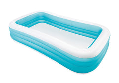 INTEX Swim Center Pool full layout shows the 10 by 6-foot footprint