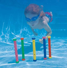 Intex Underwater Play Sticks with soft material for safe water play