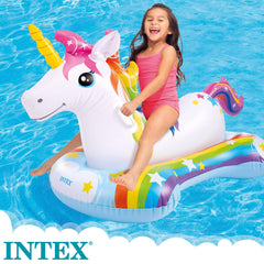 Intex Unicorn Ride-On handle detail; secure grip for confident riding