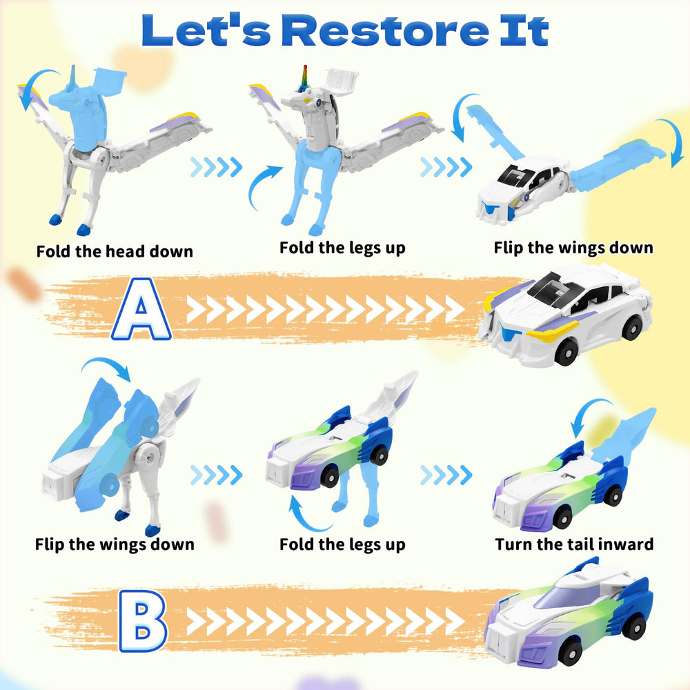 Intoypad gift-ready unicorn cars for birthdays or holidays, appealing to boys and girls