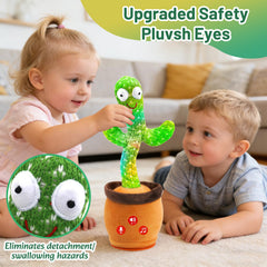 Invasgi dancing cactus features vibrant lights and upbeat songs for family fun