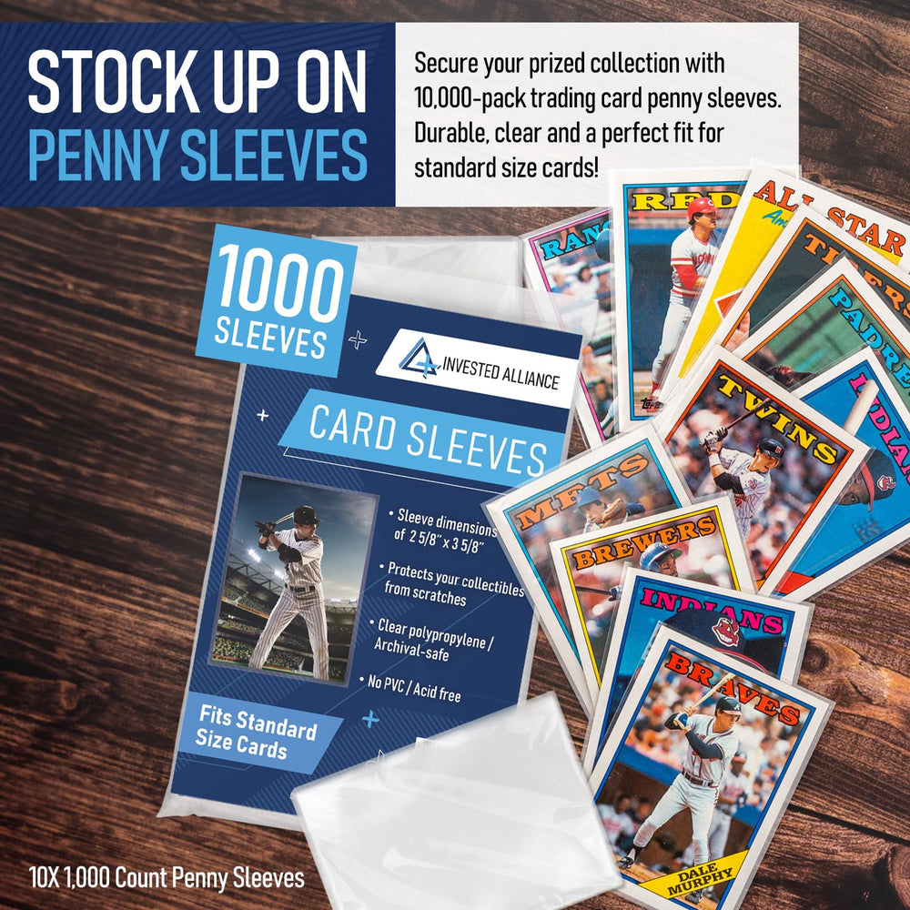 Invested Alliance premium penny sleeve MTG cards protects art while easy to handle