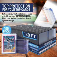Invested Alliance toploader interior 2.7x3.8 inches securely houses standard cards.