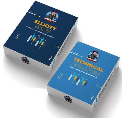 Investor Advancer ultimate stock flashcards cover for quick on-the-go review.