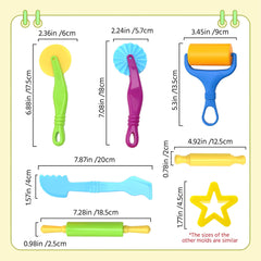 Inxens Dough Tools Set durable design: built to withstand active, everyday play.