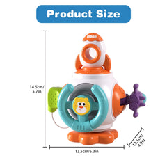 Inzerwudi Busy Board Cube spinner panel supports visual tracking