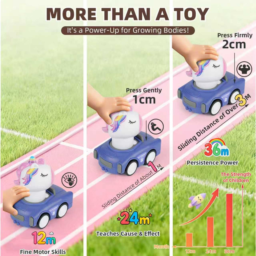 IOMDRWU Giraffe Driver car teaches color recognition during play