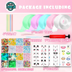 IOOZ transparent nano tape for smooth bubble building and precise wand work.