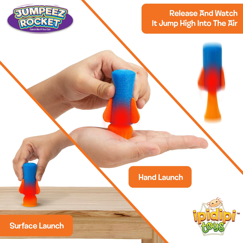 IPIDIPI TOYS Jumpeez rockets light up for festive party favors.