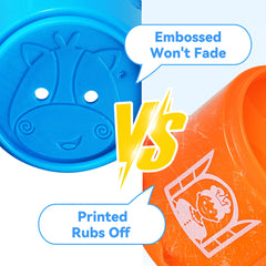 iplay bath and beach play cups invite water play and sensory exploration.