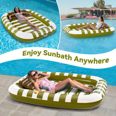 iPlay family pool float ideal for pool parties and lake days