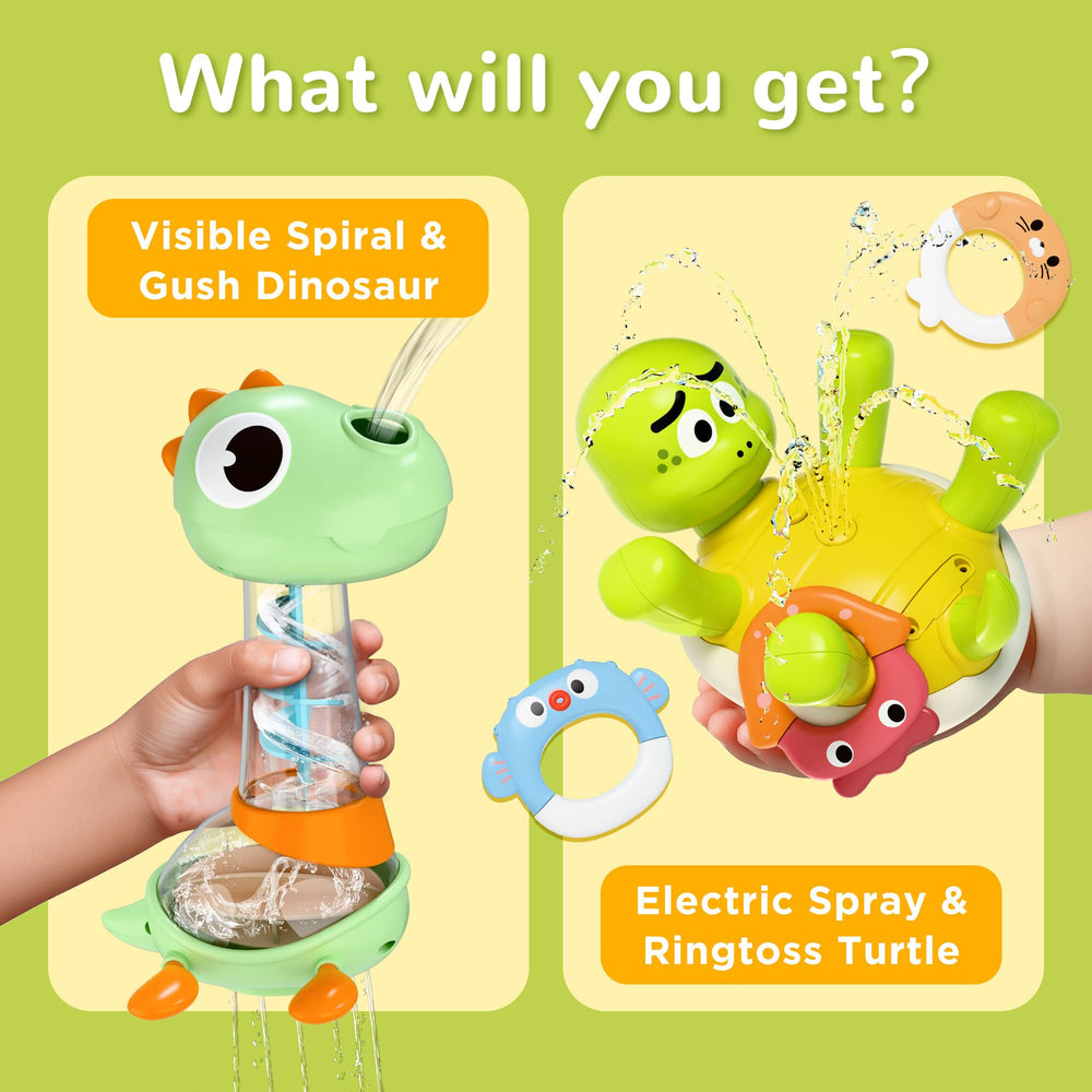 iplay five rings floating bath toy helps grasp and color learning
