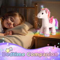 iPlay gift-ready unicorn plush ideal for birthdays and holidays