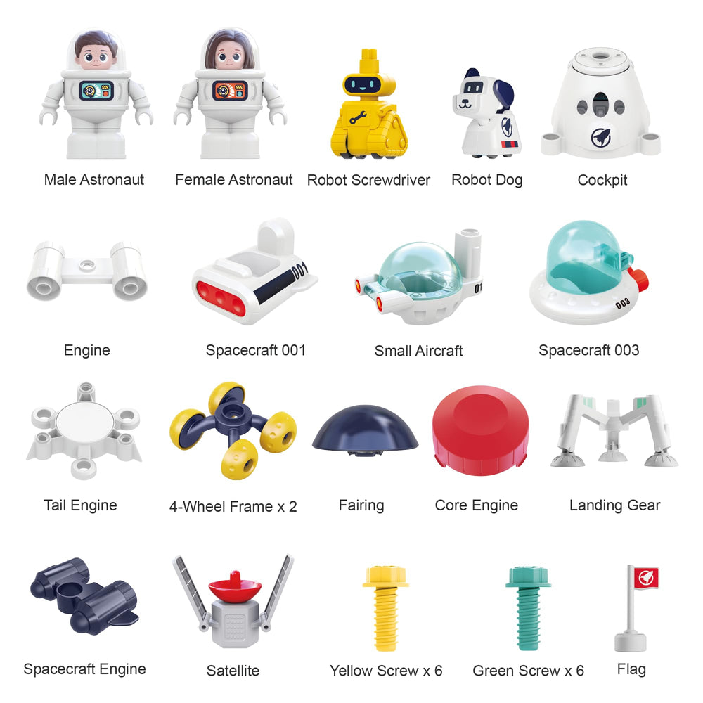 iPlay iLearn Interstellar Space Station scene setup supports diverse mission design