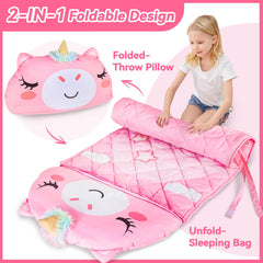 iPlay iLearn portable nap mat with straps for easy carrying