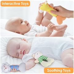 iPlay iLearn newborn gift basket plush ideal for baby showers and celebrations