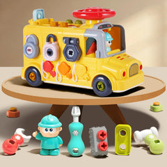 iPlay iLearn Busy Bus front view for fine motor practice
