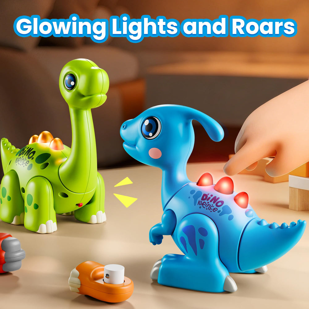 iPlay iLearn toddler dino brachiosaurus assembly with sturdy parts.