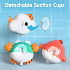 iplay ilearn wind-up boat bath toy sparks sailing play on water