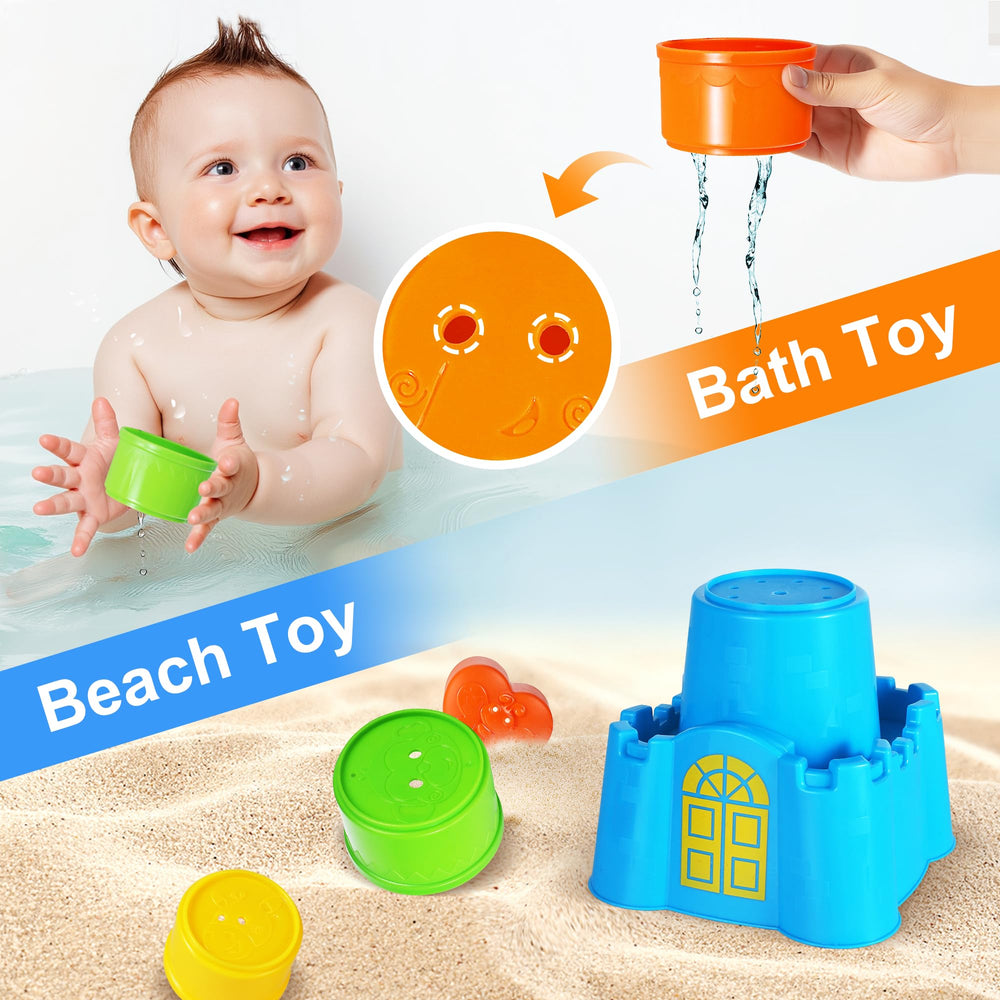 iplay number learning cups support early numeracy and counting practice.