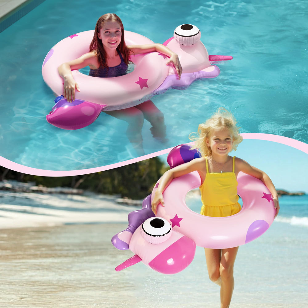 iPlay unicorn float doubles as party decor for summer gatherings