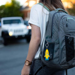 Push-button chest switch offers quick on/off control for on-the-go lighting.