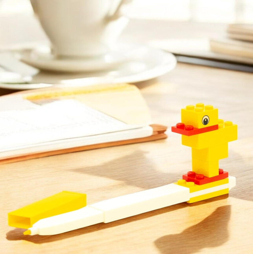 IQ Lego Stationery Sticky Notes in two sizes support planning and doodling.