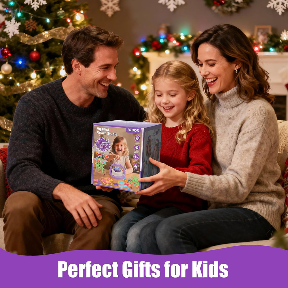 IQBOX gift-ready-packaging keeps all pieces organized and ready to gift.