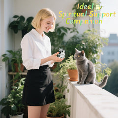 IrisCargo cat decor for shelves or desks.