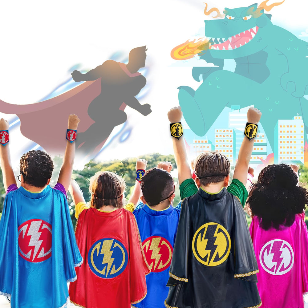 iROLEWIN Speed cape in action during backyard playtime