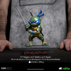 Iron Studios Leonardo with sword drawn captures dynamic pose