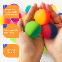 Irrmshr durable rubber bouncy ball built for rough kid play