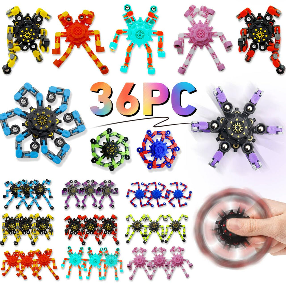 Irvotbes stackable spinners offer communal spinning fun at parties or events.