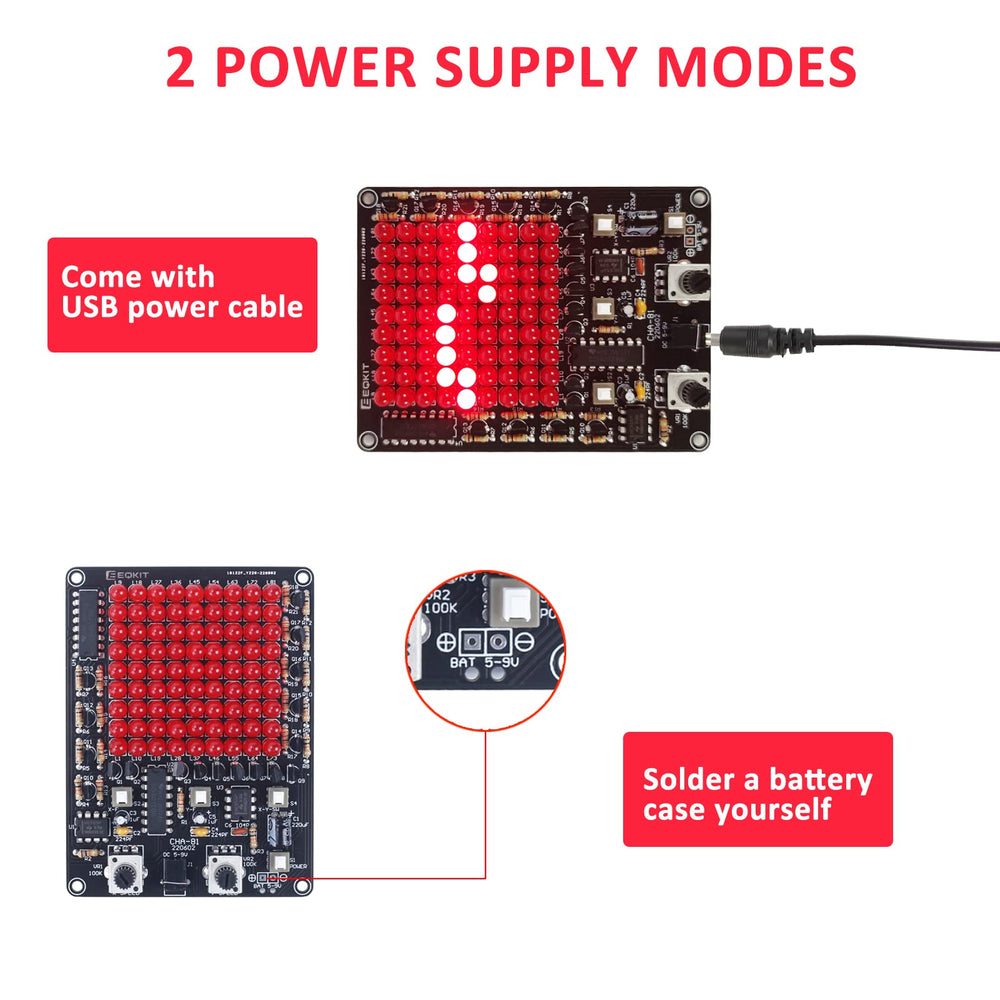 IS Soldering Learning Kit battery case option for on-the-go soldering sessions