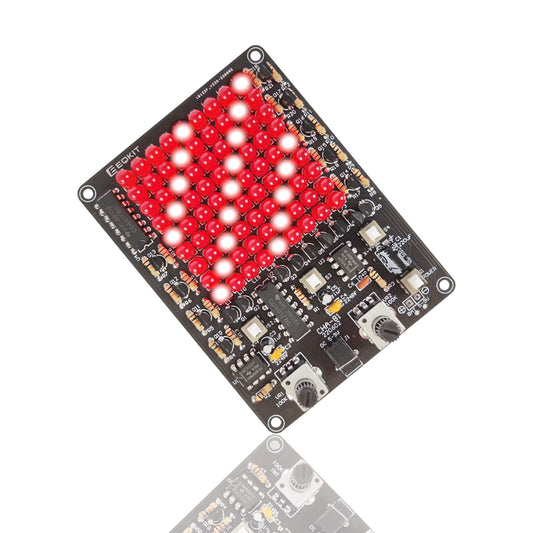 IS Soldering Learning Kit LED chaser for beginner-friendly electronics practice and creativity