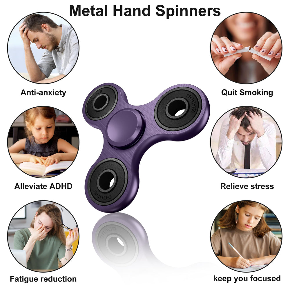 Isapral fidget spinner desk-spin-practice aids focus and rhythm at a desk.