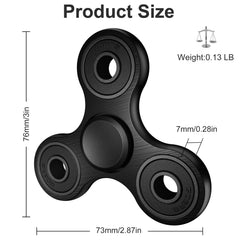 Isapral fidget spinner glossy finish for a satisfying tactile experience.