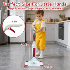 Iselyn microfiber pads attached for gentle, effective floor cleaning.