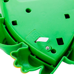 iShyan crocodile teeth game mouth open during bite moment enhances suspenseful play.