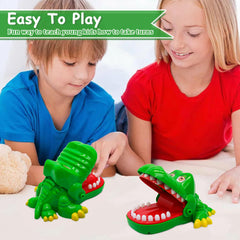 iShyan crocodile teeth toy press to snaps feature brings quick laughs