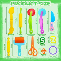 iShyan Dough Tools pizza cutter for quick, safe dough slicing during play