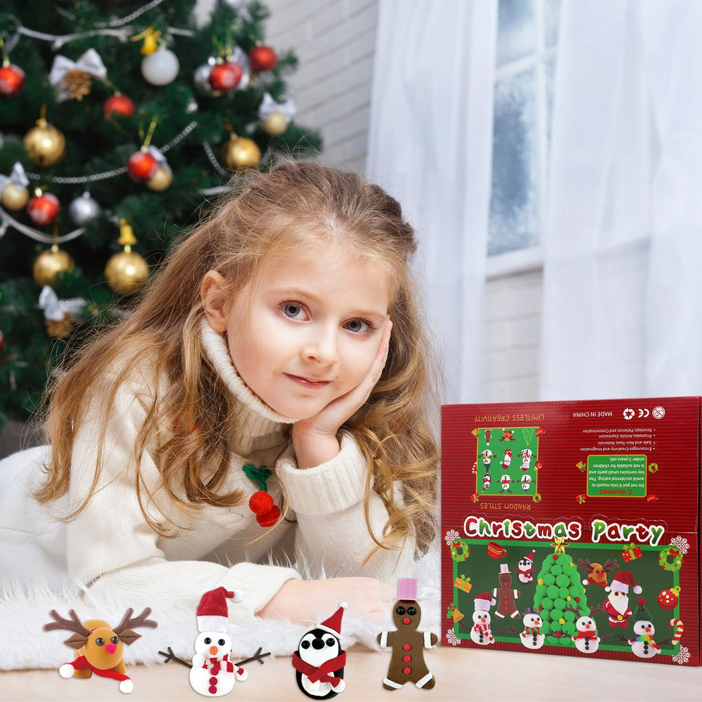 ISKIHO Christmas tree figure; fade-resistant coloring for festive decor.