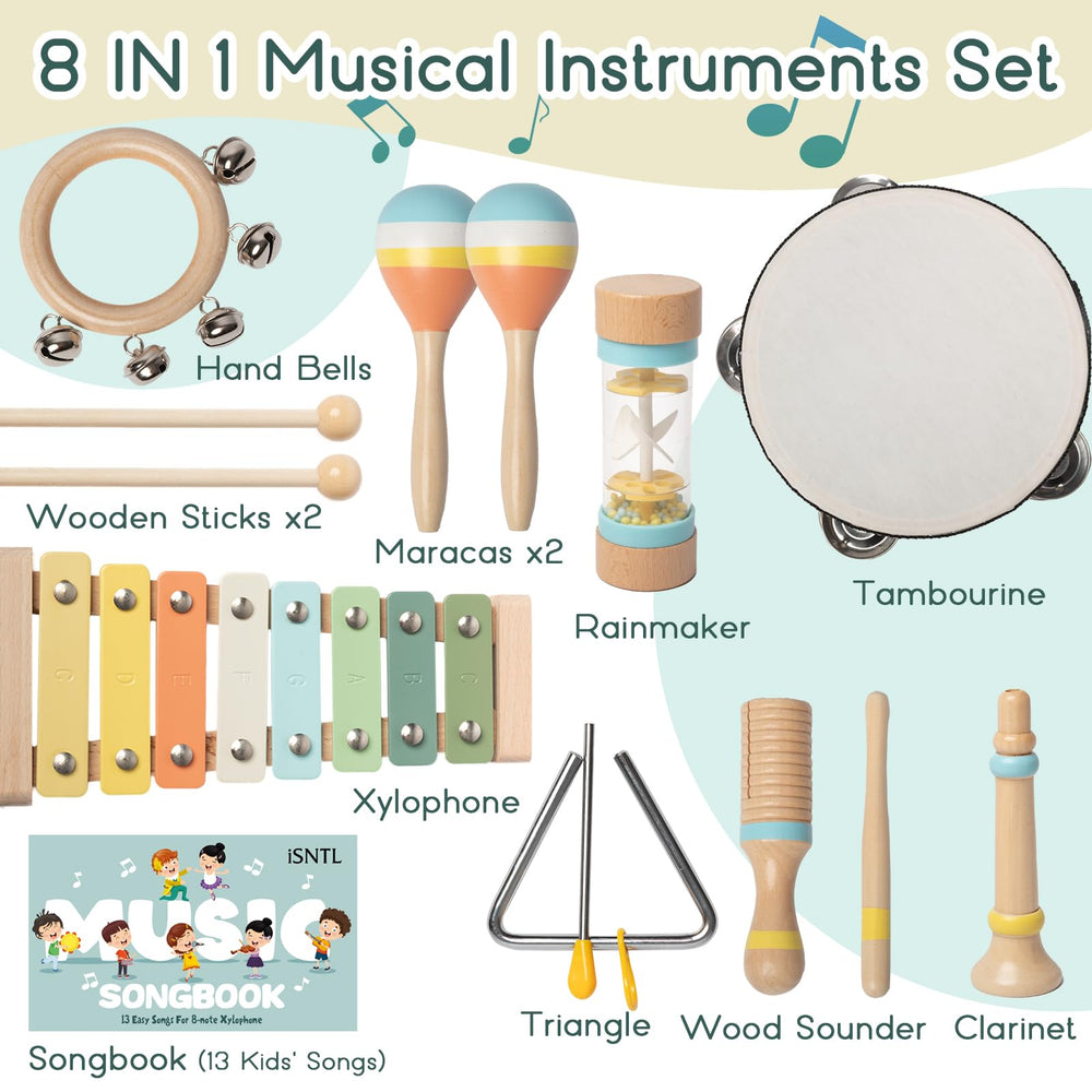 iSNTL tambourine with cymbals ideal for rhythm practice
