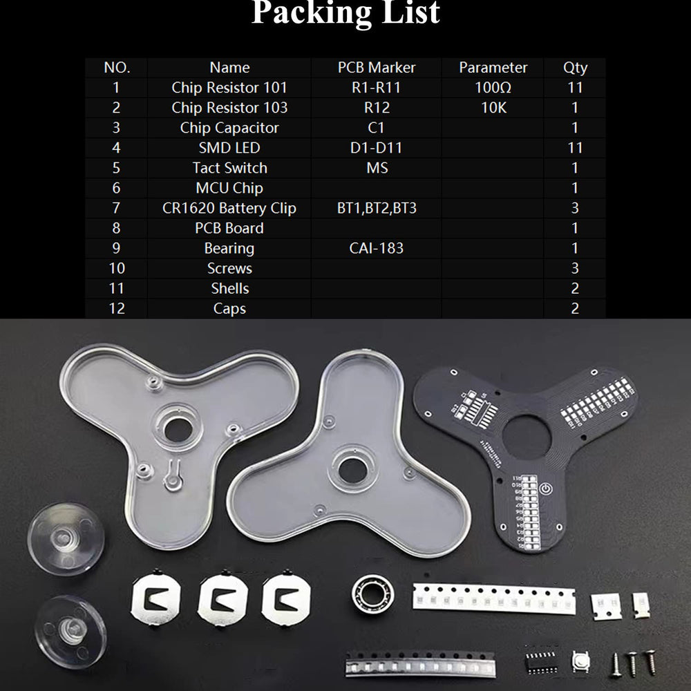 ISolderStore PCB with marked components aids precise soldering