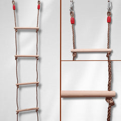 ISOP wall ladder is easy to install, with quick setup for indoor or outdoor play.