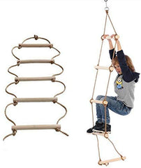 ISOP ladder installed on a tree offers a natural climbing challenge.