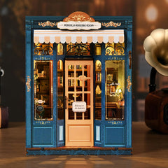 ISSEVE Book Nook Kit 3D puzzle pieces build a charming tiny house
